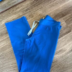 royal blue figs scrub Pants